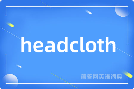 headcloth