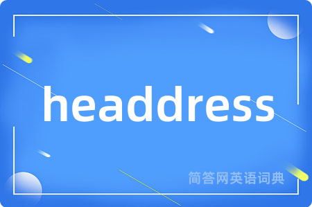 headdress