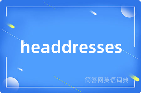 headdresses
