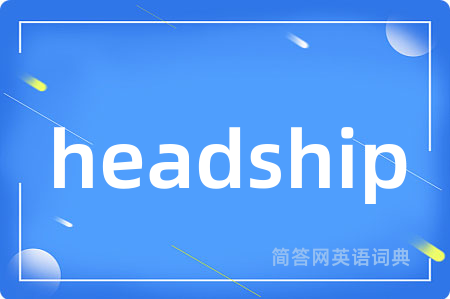 headship