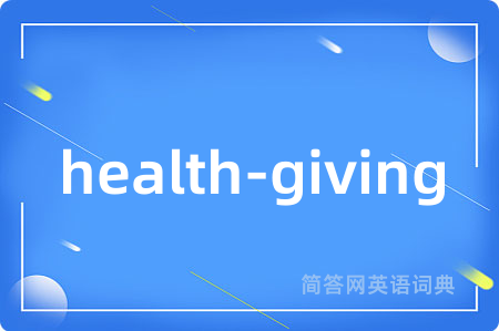 health-giving