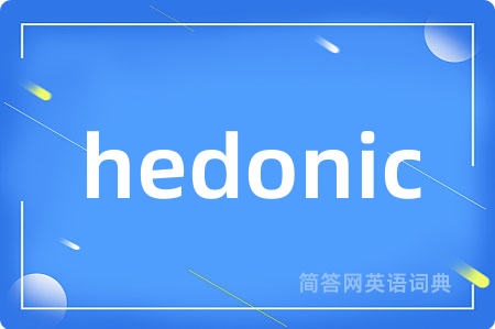 hedonic