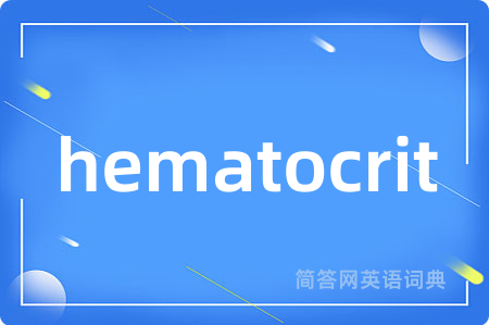 hematocrit