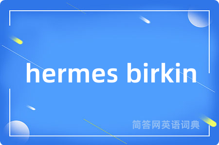 hermes birkin