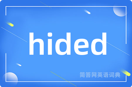 hided