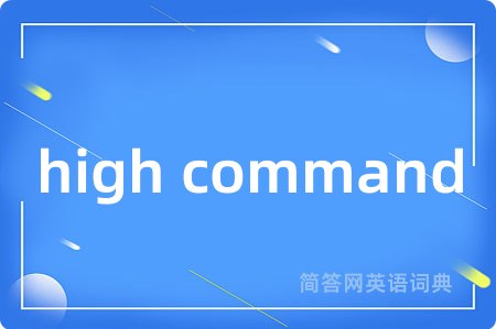 high command