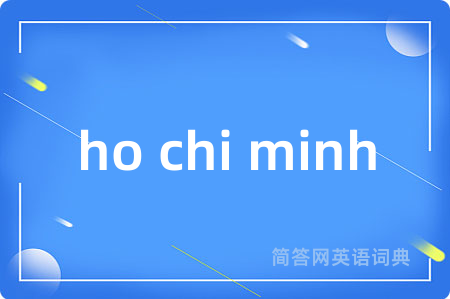 ho chi minh