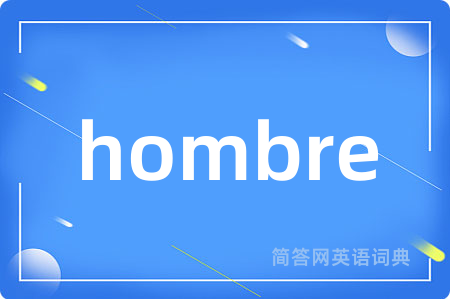 hombre