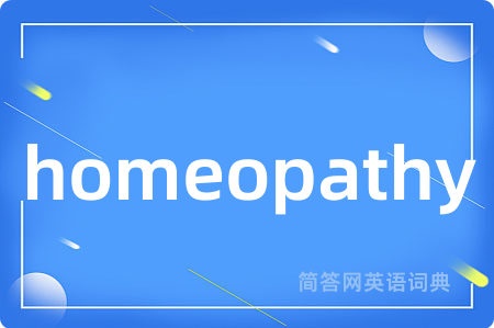 homeopathy