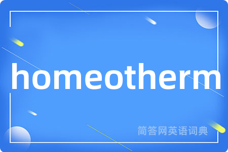 homeotherm