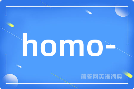 homo-