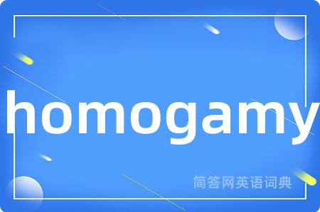 homogamy