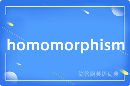 homomorphism