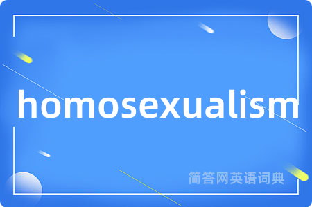 homosexualism
