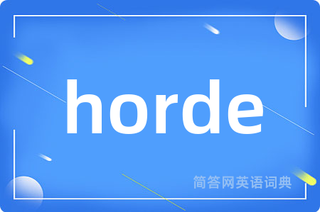 horde