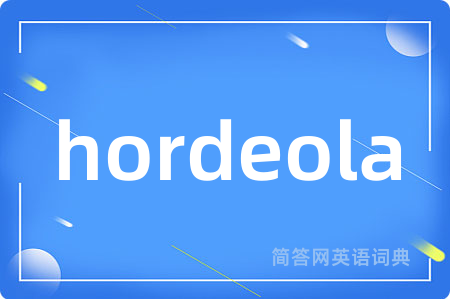 hordeola
