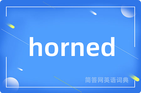 horned