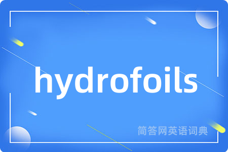 hydrofoils