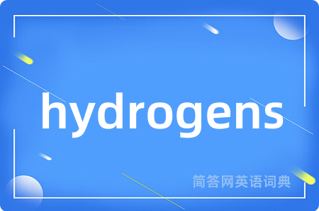 hydrogens