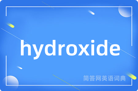 hydroxide
