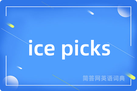 ice picks
