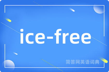 ice-free