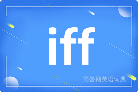 iff
