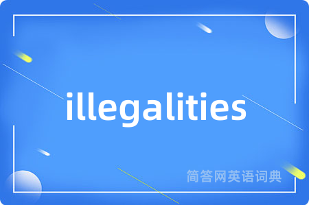 illegalities