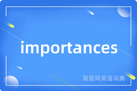 importances