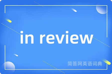 in review