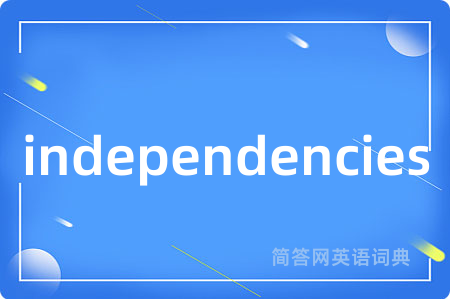 independencies