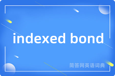 indexed bond