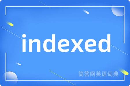 indexed