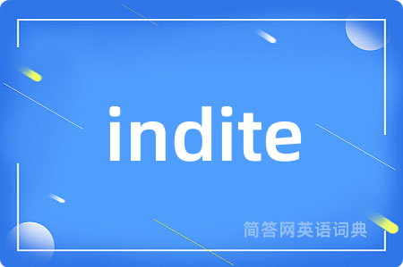 indite