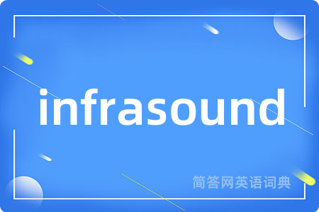 infrasound