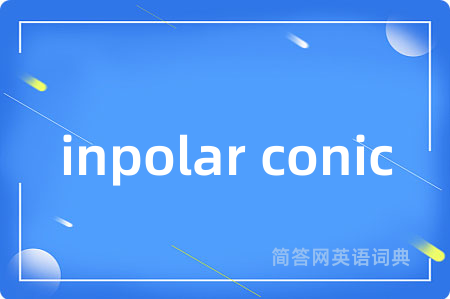 inpolar conic