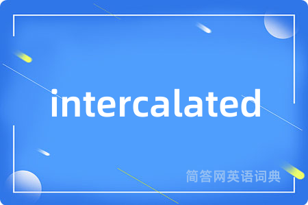 intercalated
