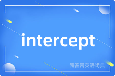 intercept