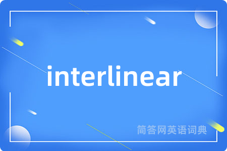 interlinear