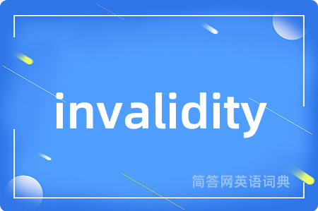invalidity