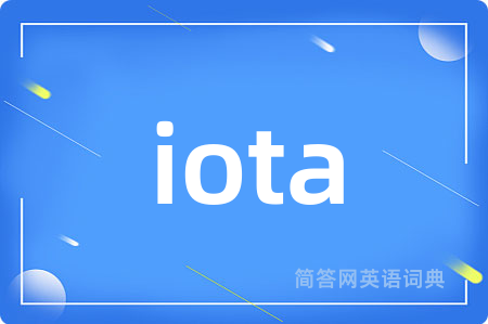 iota