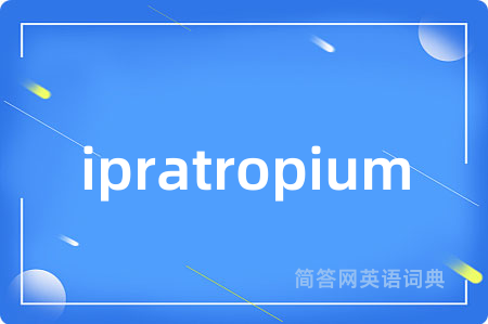 ipratropium
