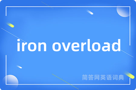 iron overload