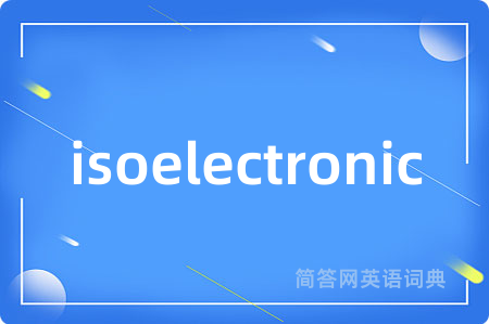 isoelectronic