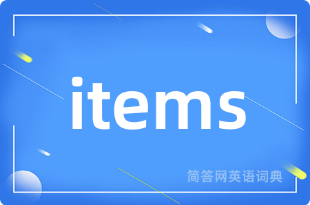 items
