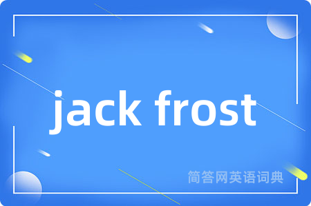 jack frost