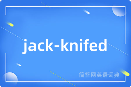 jack-knifed
