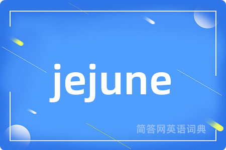 jejune