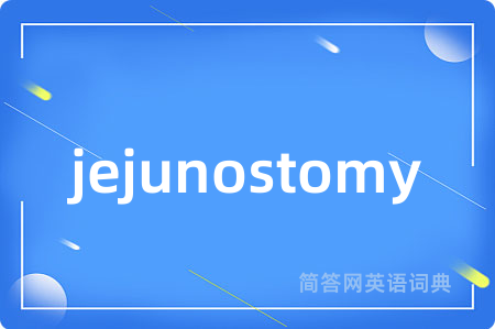 jejunostomy