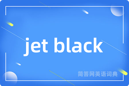 jet black